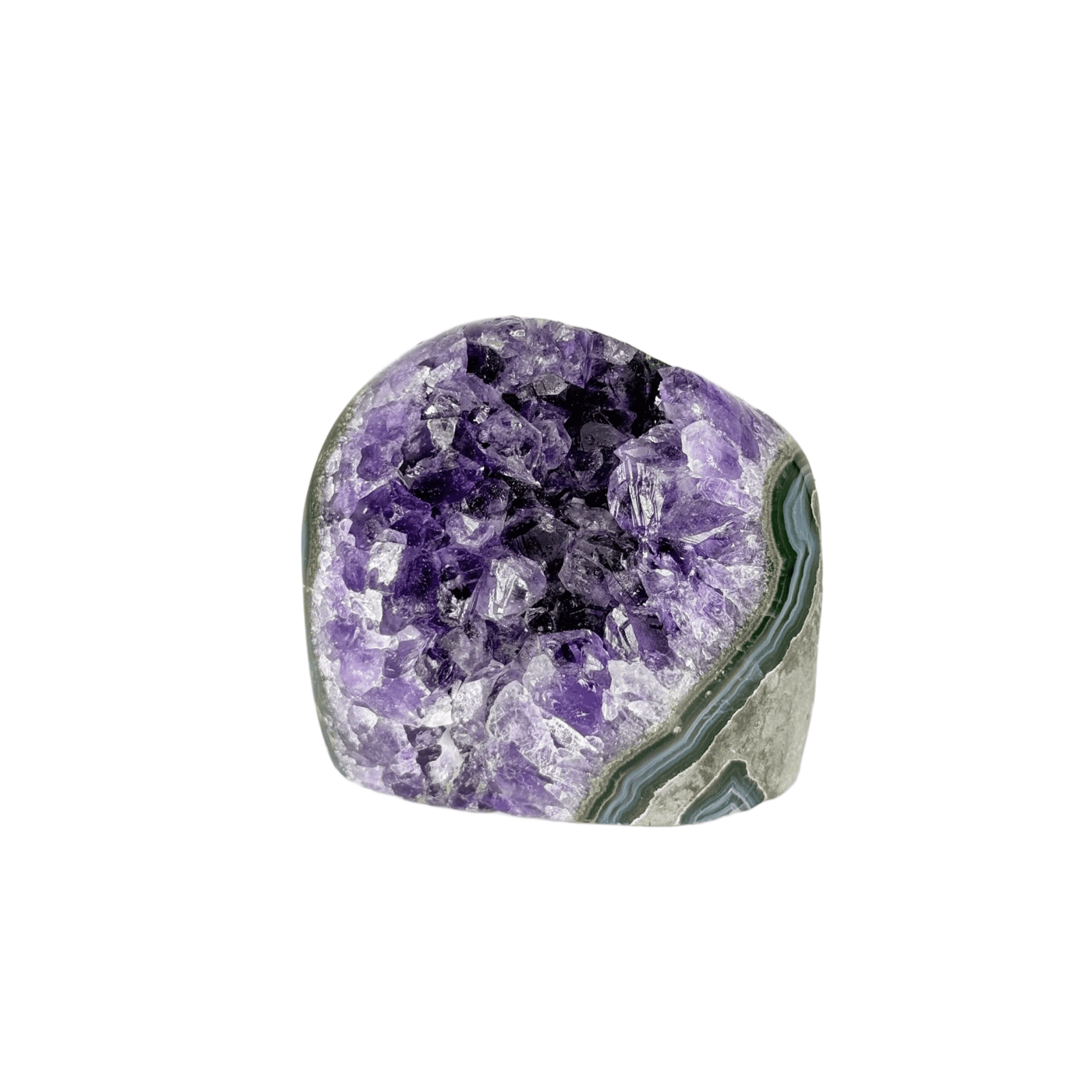 Geode di cristallo di ametista naturale - 0,250 g